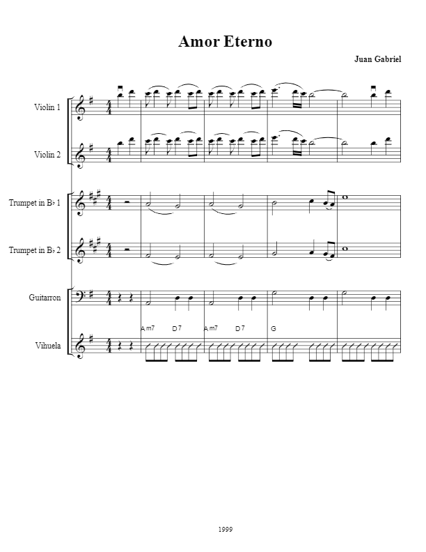 La imagen puede contener una previsualizacion de una partitura